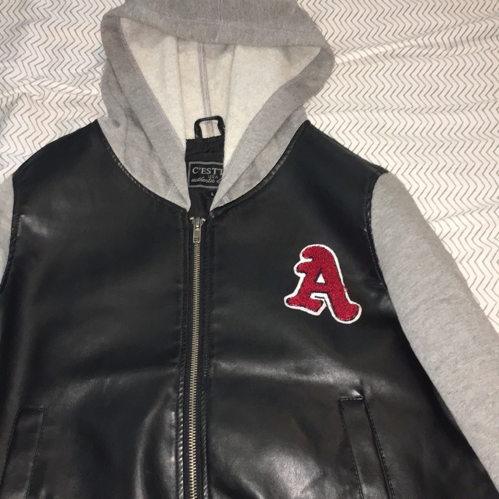 Cute Authentic Leather “A” Jacket